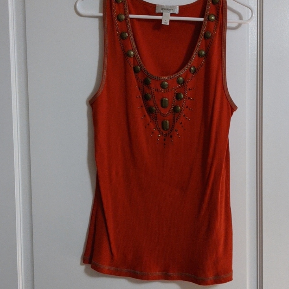 Orange Dress Barn tank